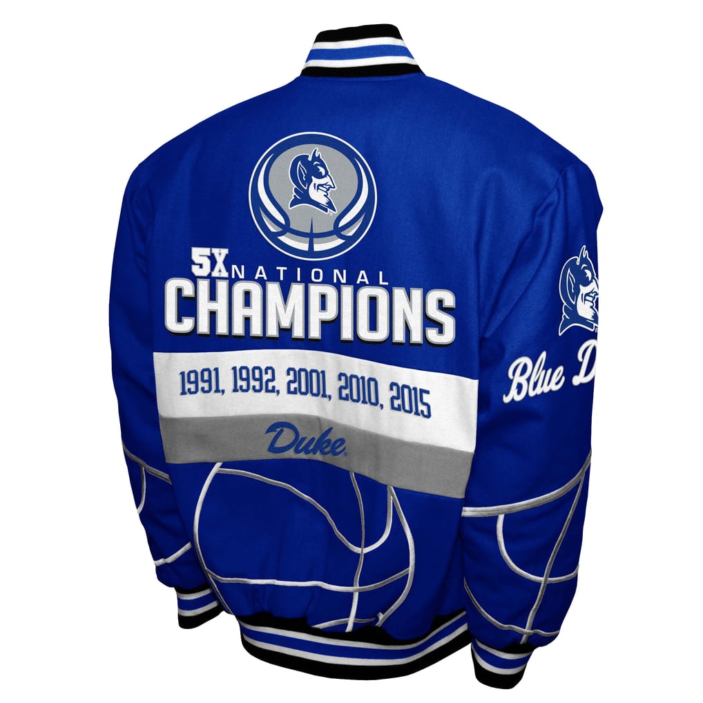 Duke Blue Devils Franchise Club Cotton Twill Full-Snap Jacket - Royal